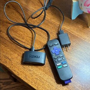 Roku Black and Purple Streaming Set